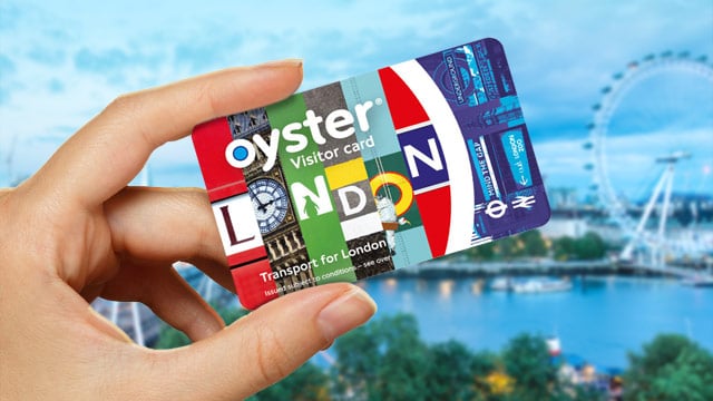 doprava v Londýne Oyster karta