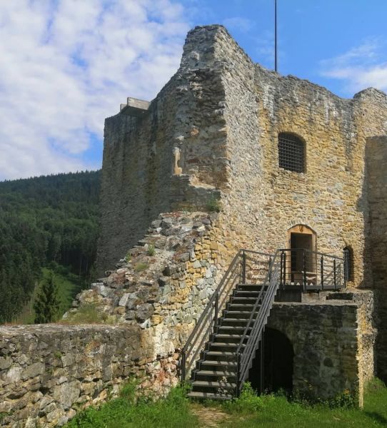 V Hunyadyho bašte Likavského hradu je zriadené múzeum