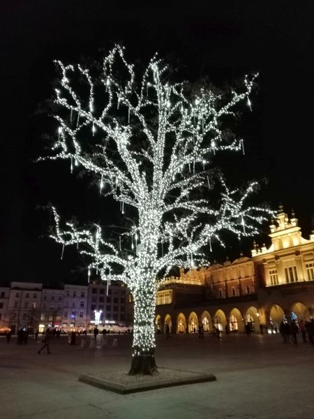 Vianočná výzdoba v Krakove
