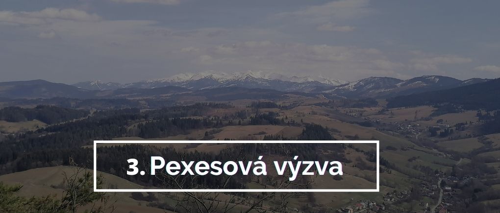 3 pexeso výzva , turistika na Slovensku , online pexeso